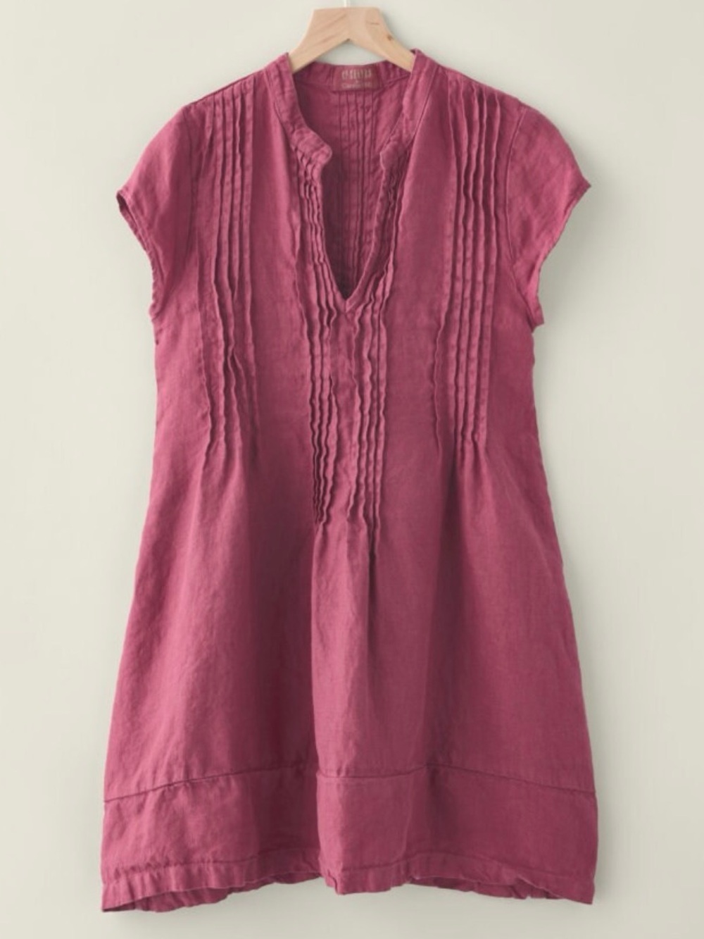 CP Shades Regina Linen Twill Tunic Sz M